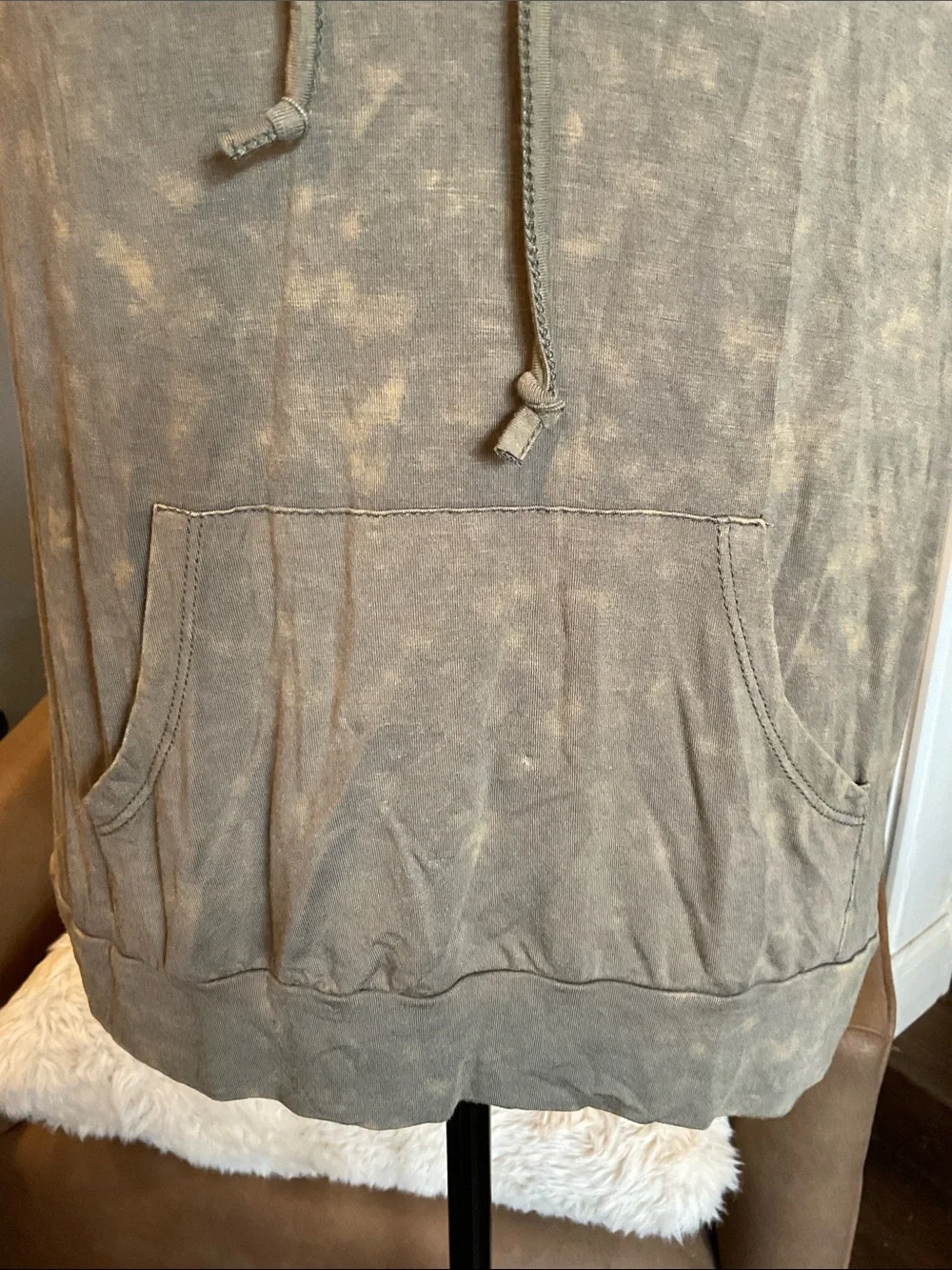 Pol Sleeveless Jersey Hoodie YES110 Sz S